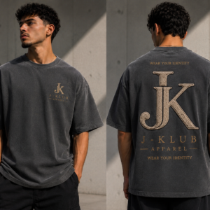 Grey Chenille Tee- Shirt